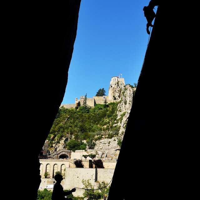 Site d'escalade de la Baume à Sisteron