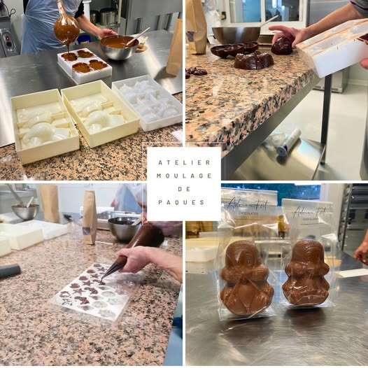 Atelier moulages de Pâques