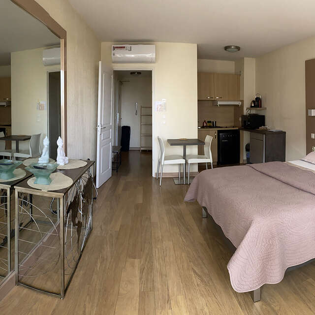 Studio 2 pers. à proximité immédiate de la plage