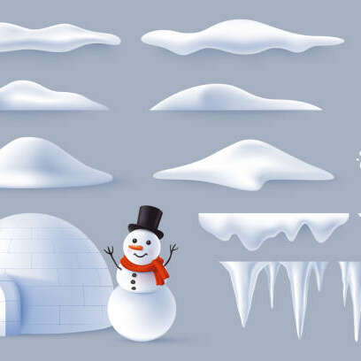 Atelier de sculpture sur neige