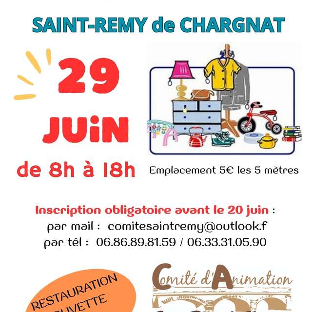 Brocante, vide-greniers