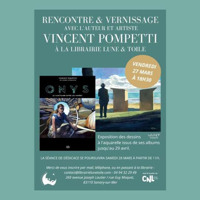 Exposition de Vincent Pompetti