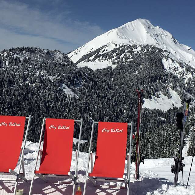 Mountain restaurant Chez Babeth le Vieux Chalet