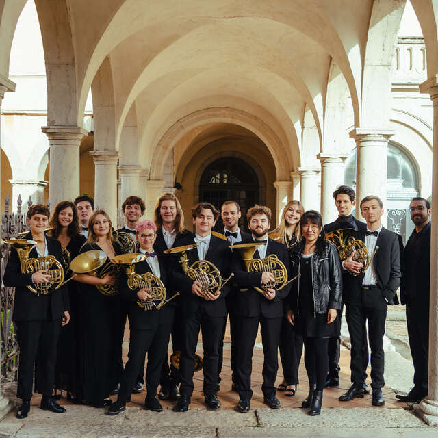 Classe de cors du Conservatoire National Supérieur de Musique de Lyon - 30ème Festival Cuivres en Dombes