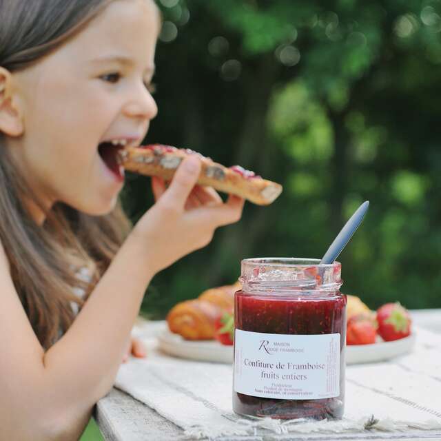 Goûter "Maison Rouge Framboise"