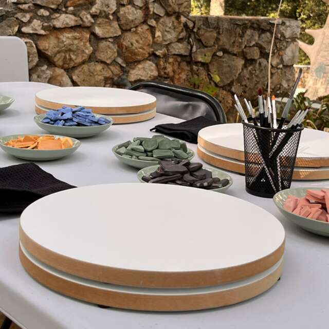Atelier mosaïque pour enfants