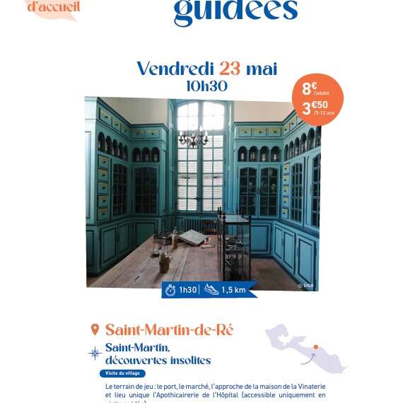 Geführte Tour durch die Stadt Saint-Martin de Ré
