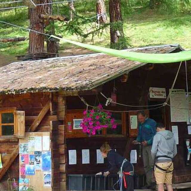 Parc accrobranche du Queyras