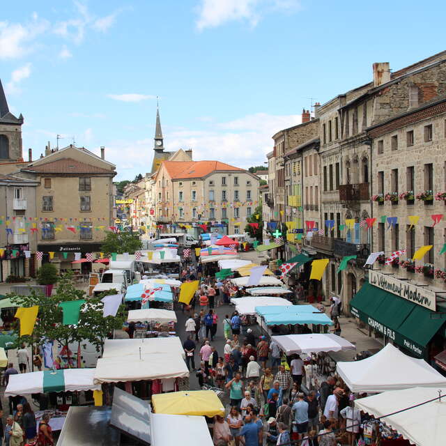 Marché hebdomadaire de Craponne-sur-Arzon
