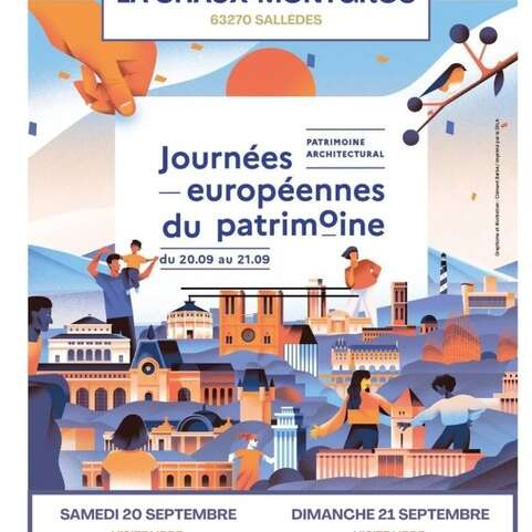 Visites guidées du château de La Chaux Montgros pour les Journées européennes du Patrimoine