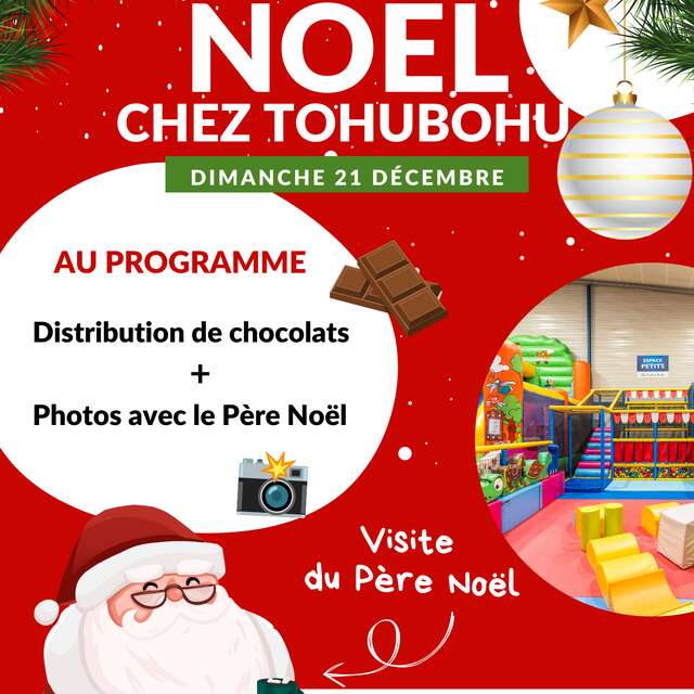 ¡Papá Noel viene a Tohubohu! ✨