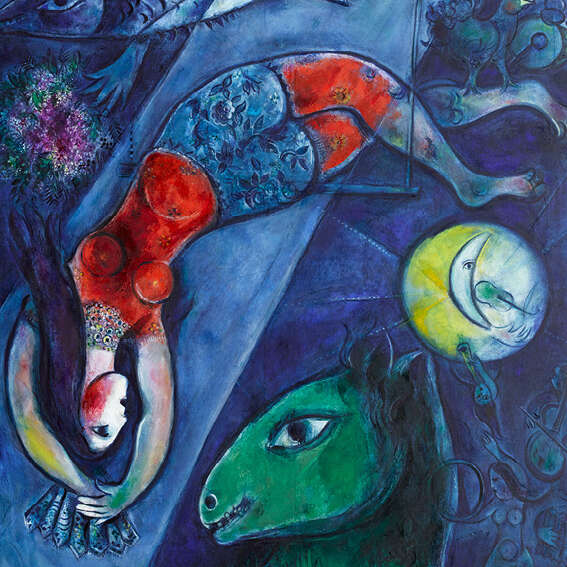 Exposition "Chagall, les années vençoises. Une renaissance méditerranéenne"