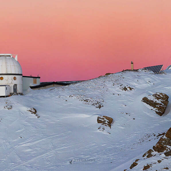 Nuit à l'Observatoire de Saint-Véran