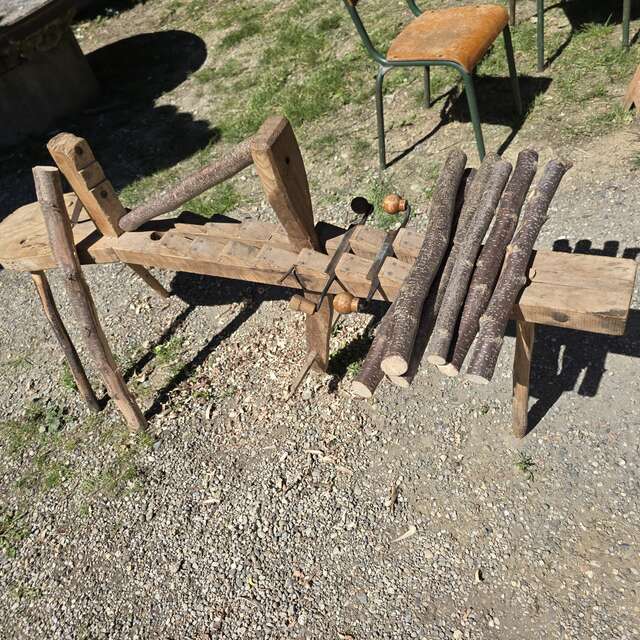 Atelier banc d'âne ou banc à planer