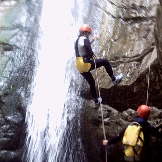 Canyoning : Back to the tree