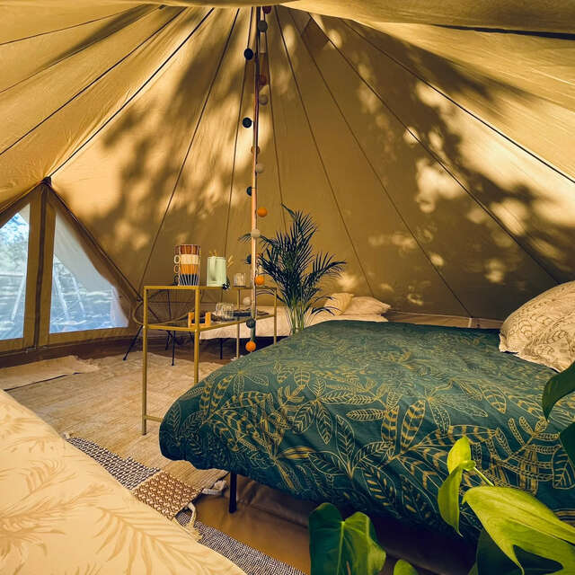 Tente tipi nomade "Corylus"