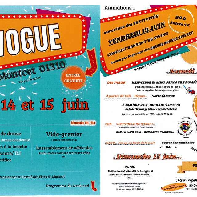 Vogue à Montcet