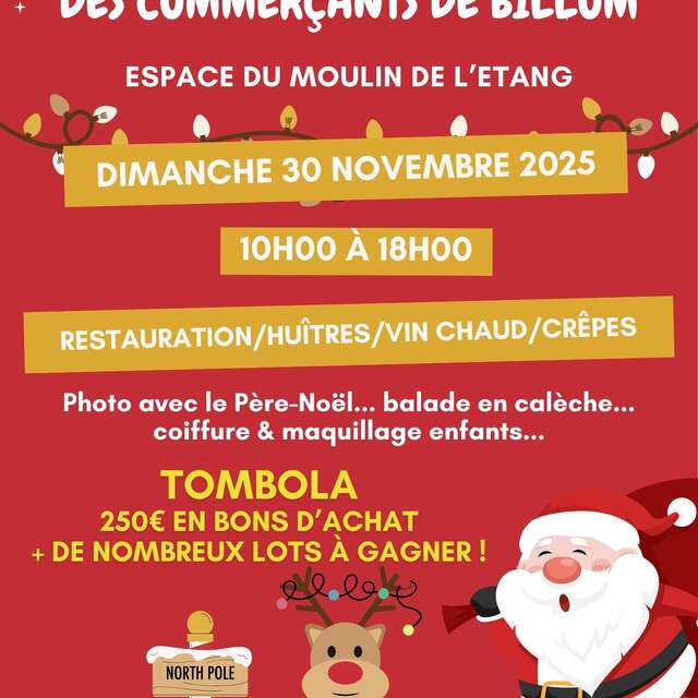 Marché de l'Avent des commerçants de Billom