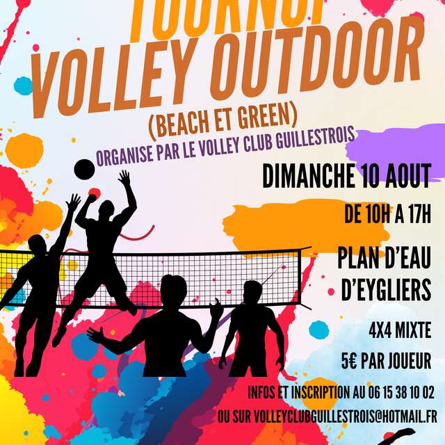 Tournoi de volley outdoor
