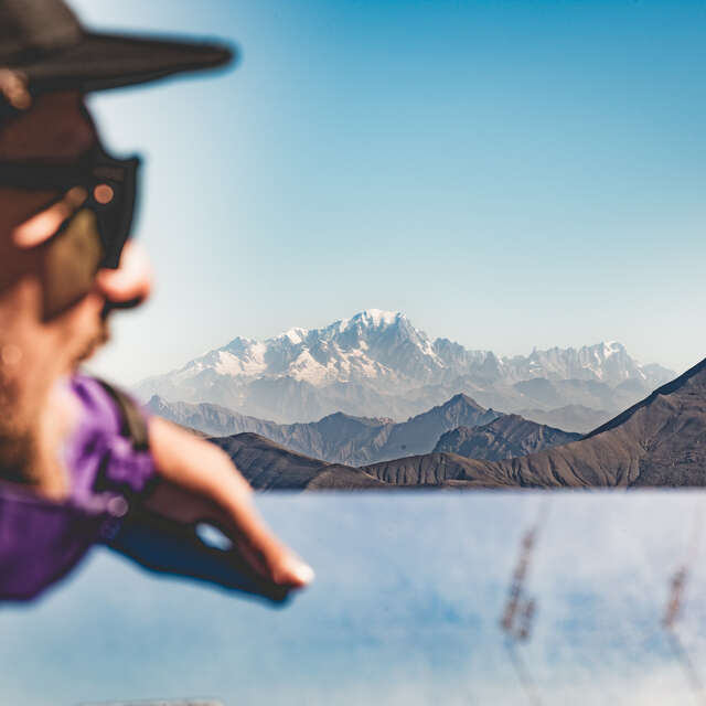 Panorama of Mont Blanc