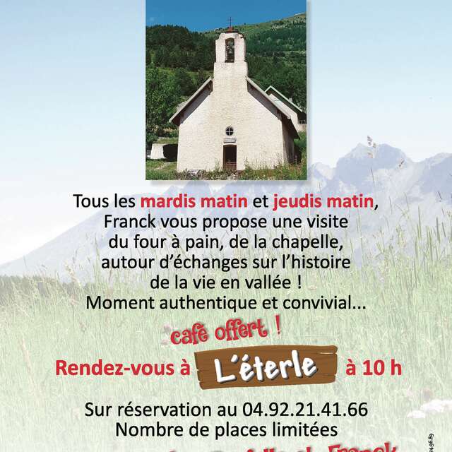 Visite guidée et gratuite du hameau du Pré