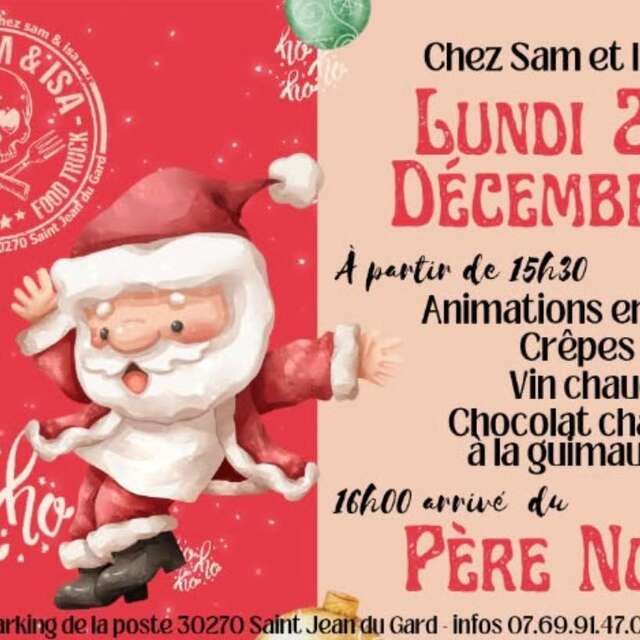 Chez Sam et Isa : Ho, ho, ho le père Noël revient !