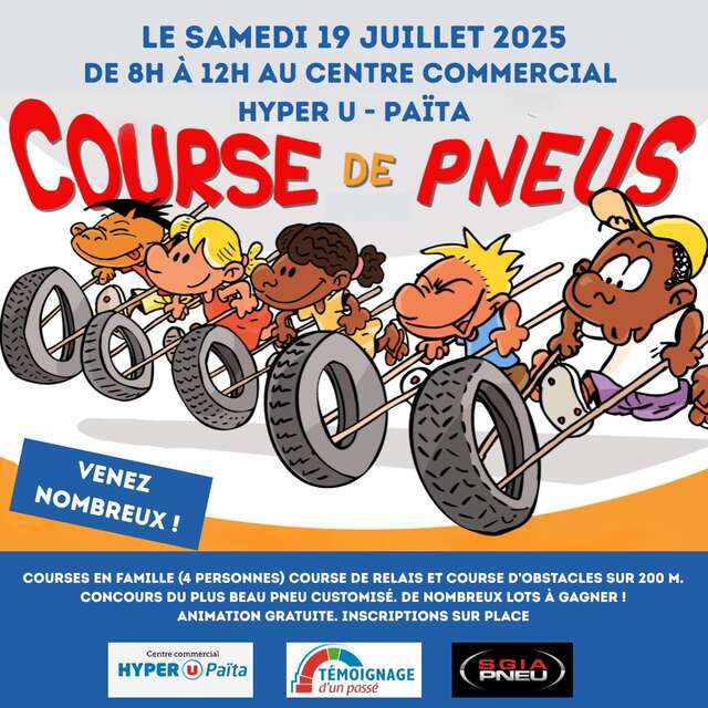 Course de pneus