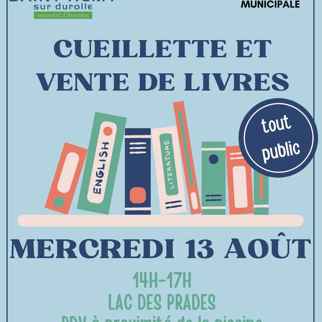 Cueillette et vente de livre