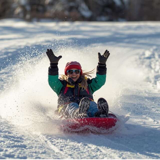 Fangobjekte beim Schlittenfahren