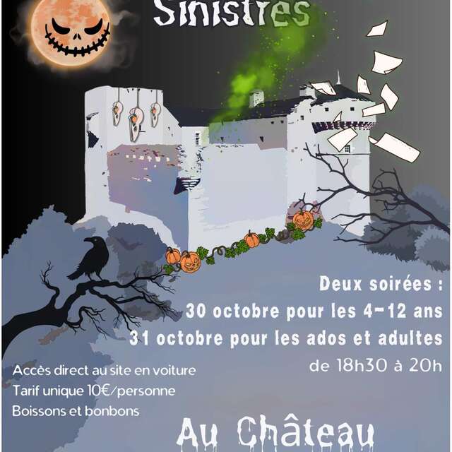 Soirées Halloween au Château d'Aujac