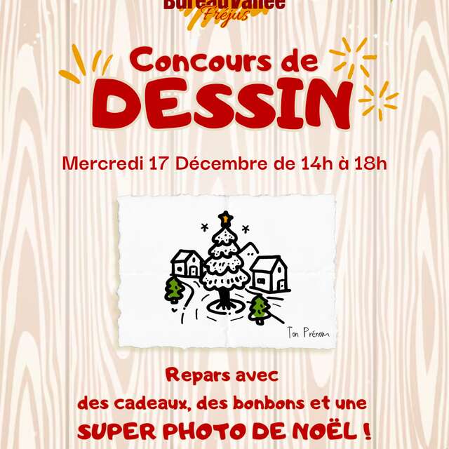 Concours de dessin de Noël à Bureau Vallée