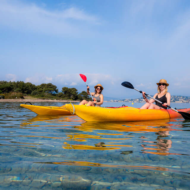 Kayak Excursion - Half Day (Rental During: 03h00) in Cannes with Cannes Jeunesse