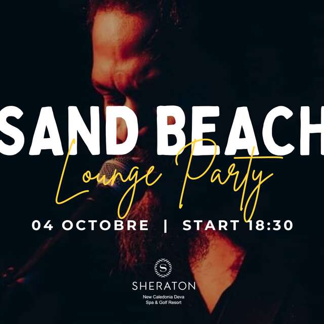 Sand Beach Lounge Party avec Ritchy