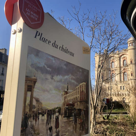 Chemin des Impressionnistes à Saint-Germain-en-Laye