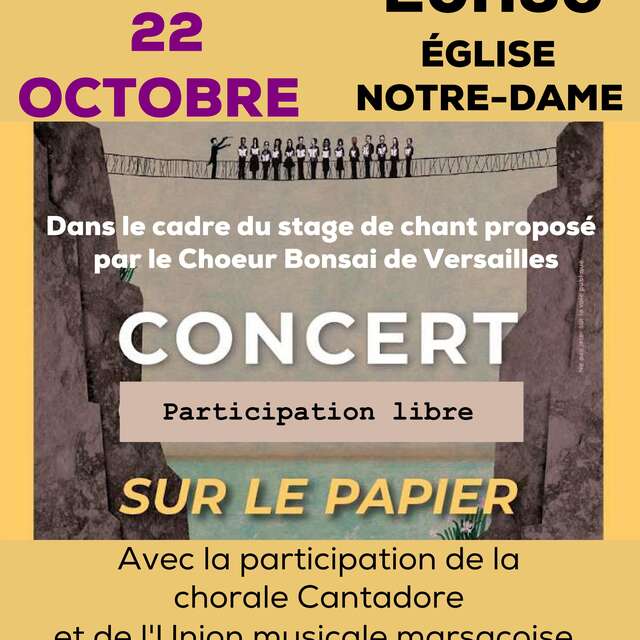 Concert Chant choral et fanfare