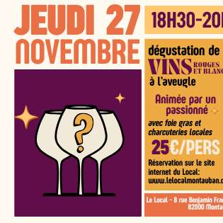 Dégustation de vins à l'aveugle
