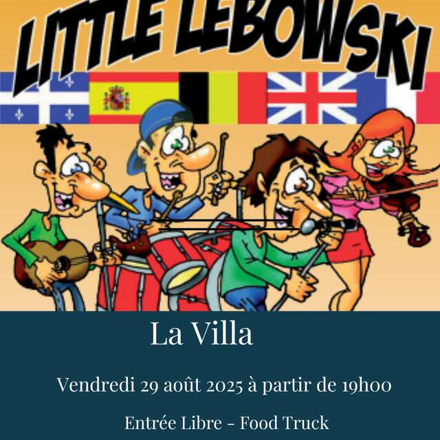 The Little Lebowski en concert à la Villa