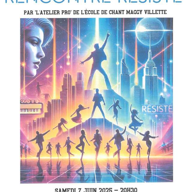 When Starmania meets Résiste' concert