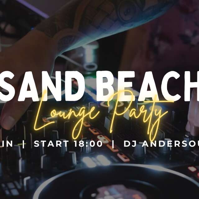 Sand Beach Lounge Party avec DJ Andersound