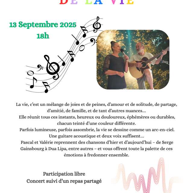 Concert "Les couleurs de la vie"