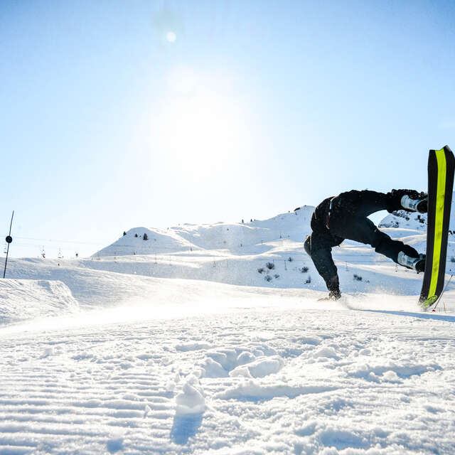 Jam Session sur le snowpark