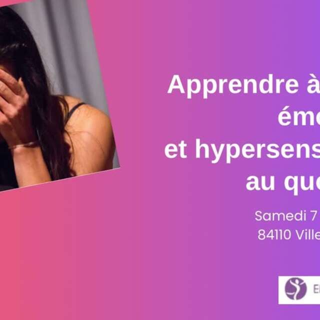 Learn to manage your emotions workshop