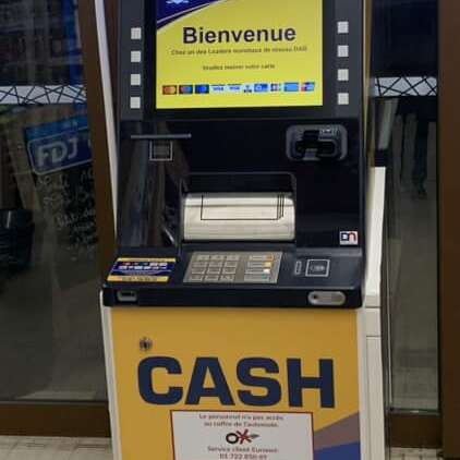 Distributeur automatique de billets - Sherpa