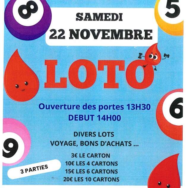 Loto don du sang