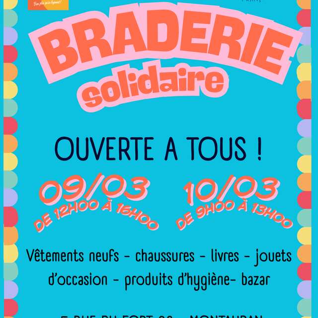Braderie solidaire