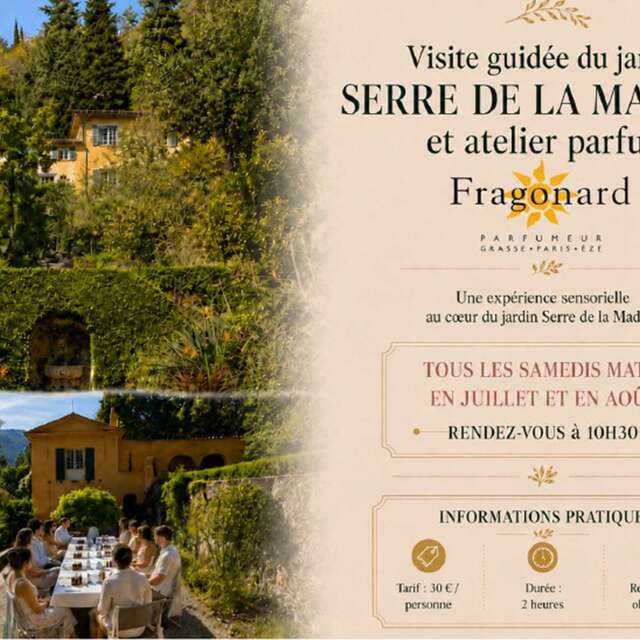Guided Tour & Fragonard Perfume Workshop