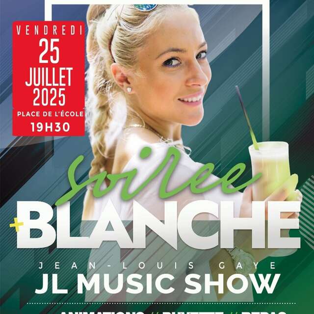 Soirée Blanche in Le Crestet