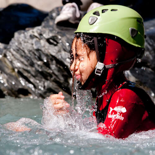 Canyoning enfant