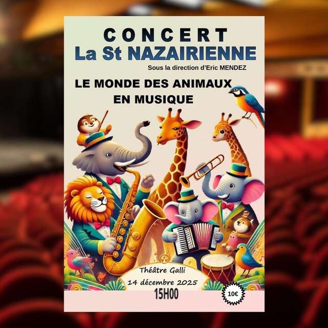 Music : La Saint Nazairienne - Le monde des animaux en musique