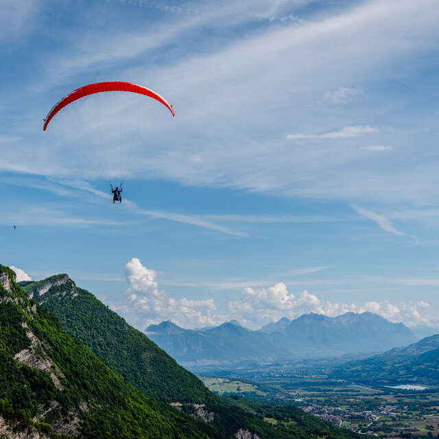 “Prévol” Tandem paragliding flight